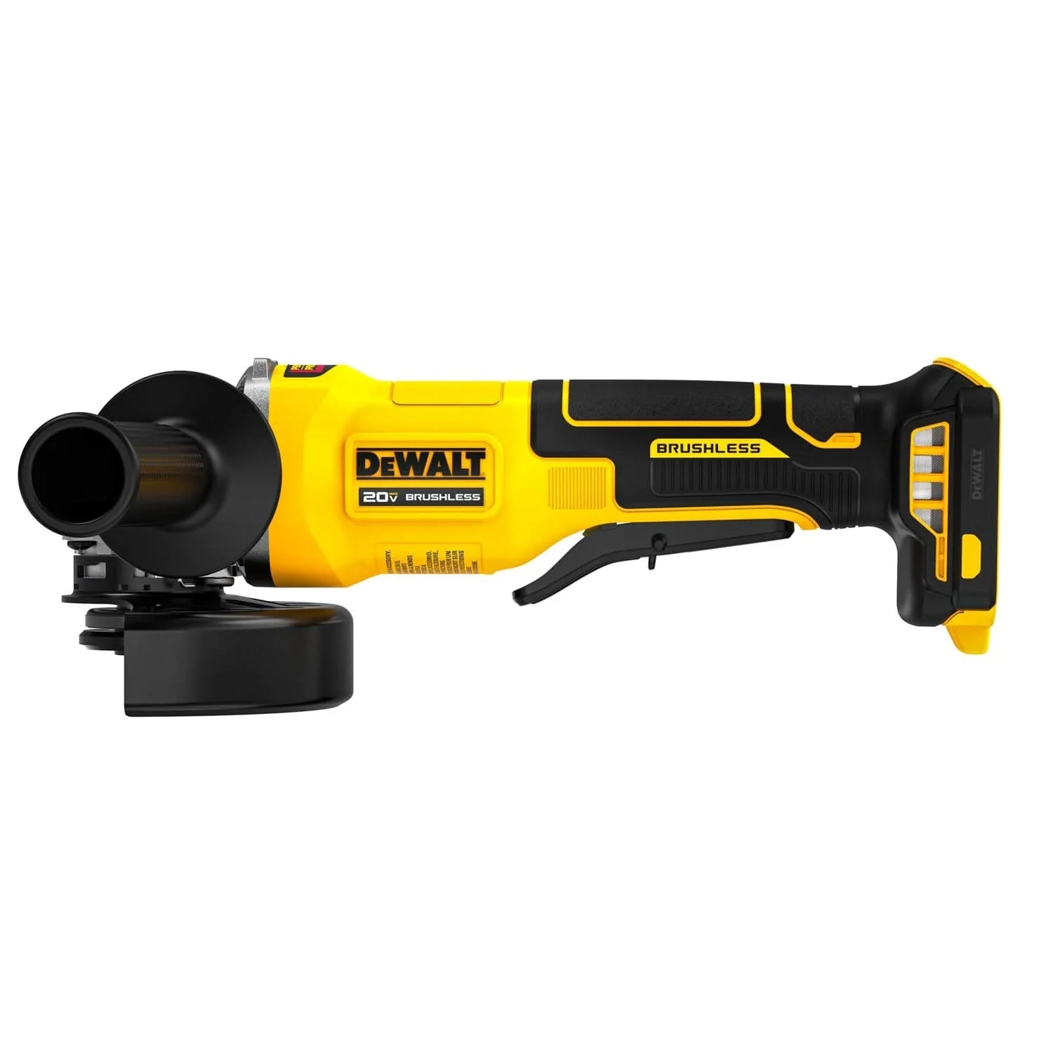 DeWalt 20V MAX* Brushless 4-1/2 in. Paddle-Switch Grinder, Tool Only