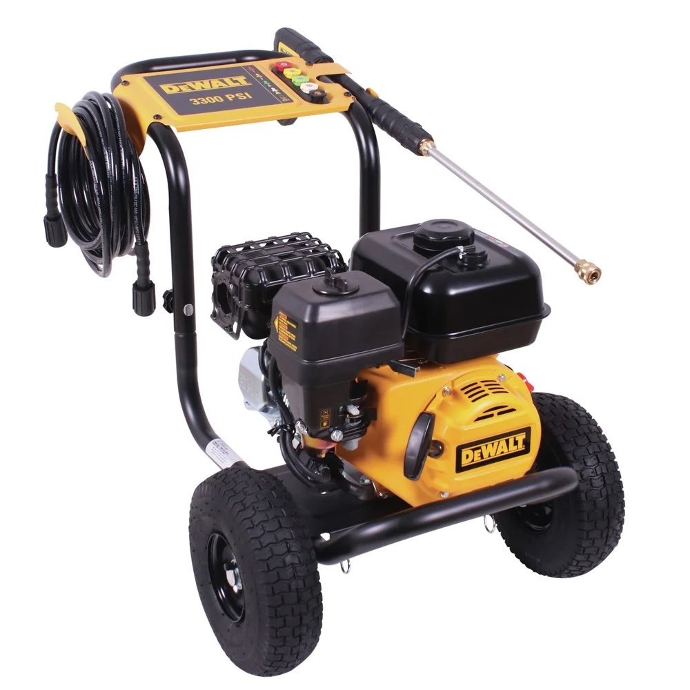 Dewalt DXPW3300S 208cc Engine 3300 PSI 2.4 GPM Axial Cam Pump Gas Pressure Washer