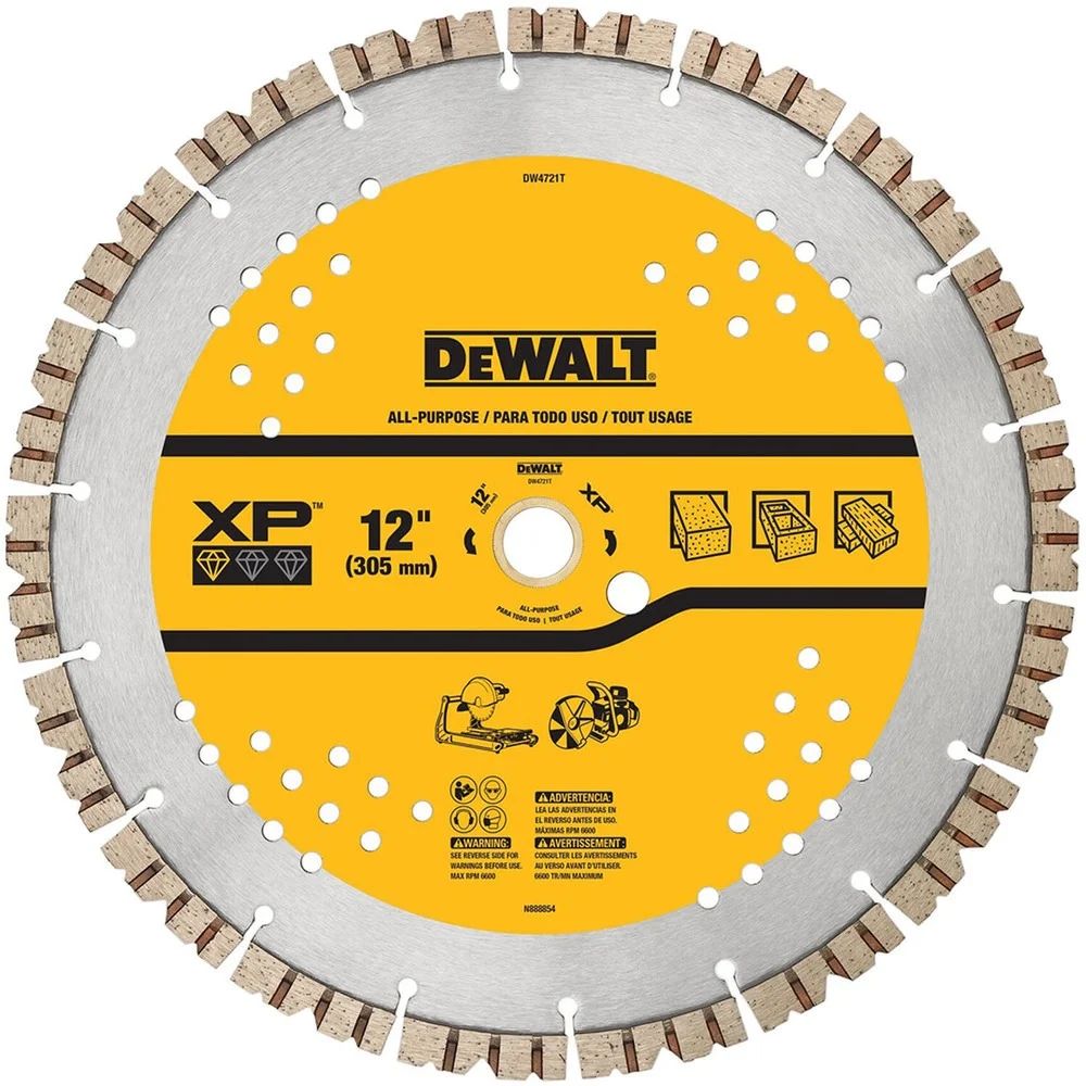 Dewalt 12 in. XP All-Purpose Segmented Diamond Blade