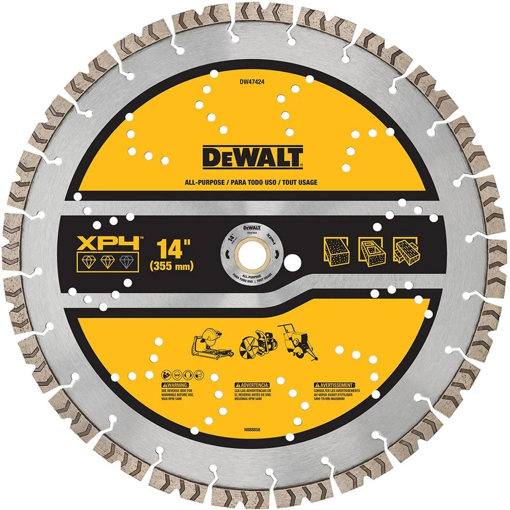 Dewalt 12 in. XP4 All-Purpose Segmented Diamond Blade