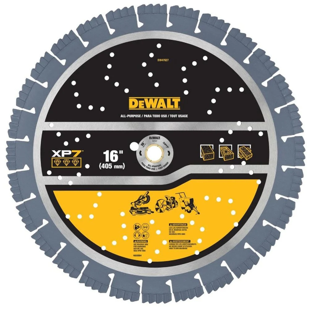 Dewalt 16 in. XP7 All-Purpose Segmented Diamond Blade