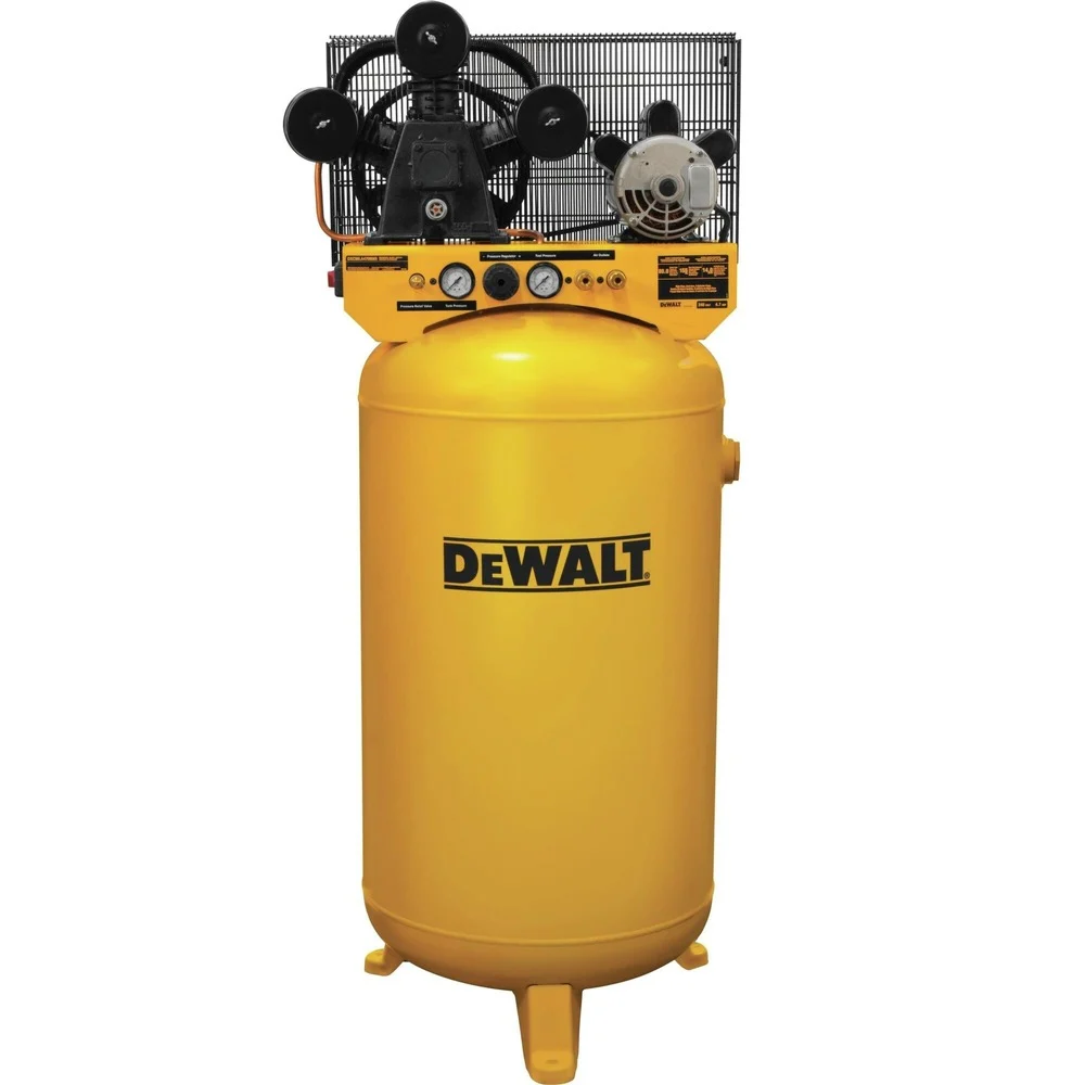 Dewalt 4.7 HP 80 Gallon Oil-Lube Vertical Stationary Corded Air Compressor - DXCMLA4708065
