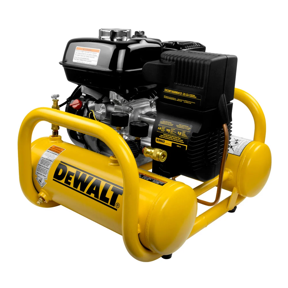 Dewalt Honda GX 4 Gallon Oil-Free Pontoon Air Compressor - DXCMTA5590412