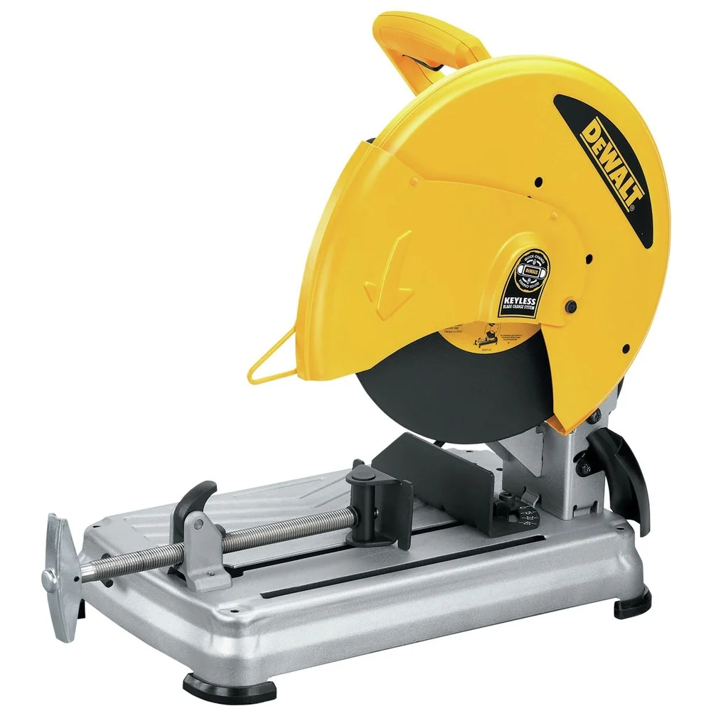 Factory Reconditioned Dewalt 15 Amp 14 in. Corded Chop Saw with QUIK-CHANGE Keyless Blade Change System