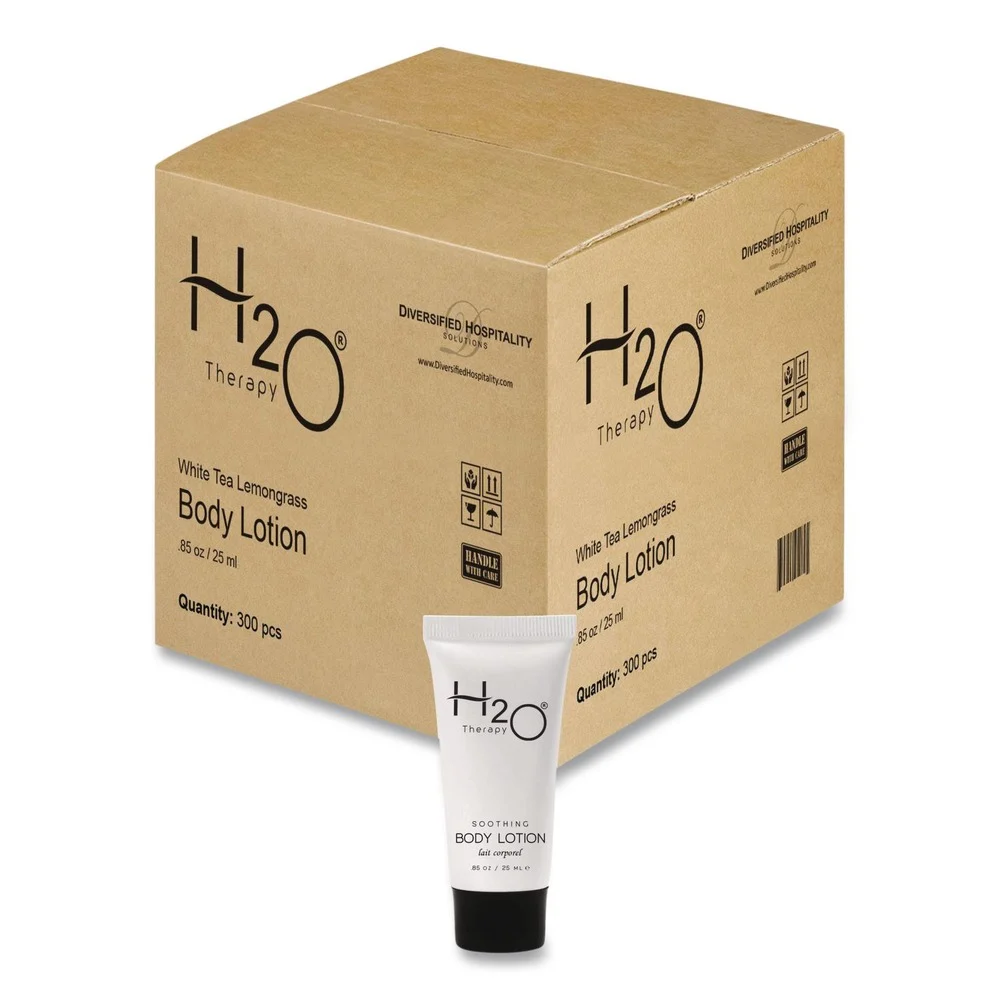 Diversified Hospitality Solutions H2O Therapy 0.85 oz Single-Use Body Lotion (300/Carton)
