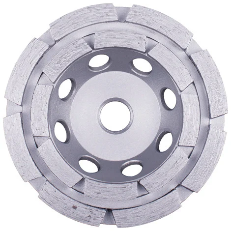Diamond Vantage 7 x 5/8-11 inch Double Row Cup Wheel, X1 Heavy Duty Grade