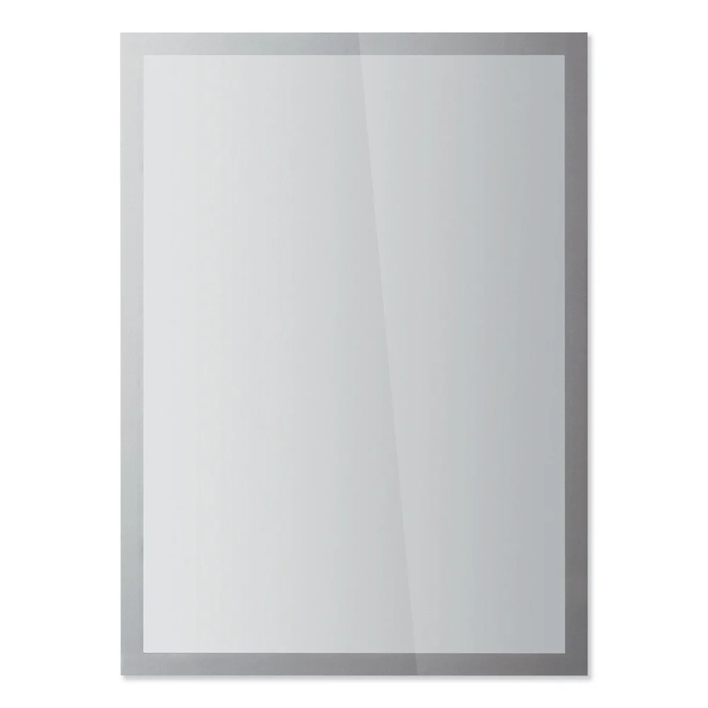 Durable 400123 11 in. x 17 in. DURAFRAME SUN Sign Holder - Silver Frame (2/Pack)