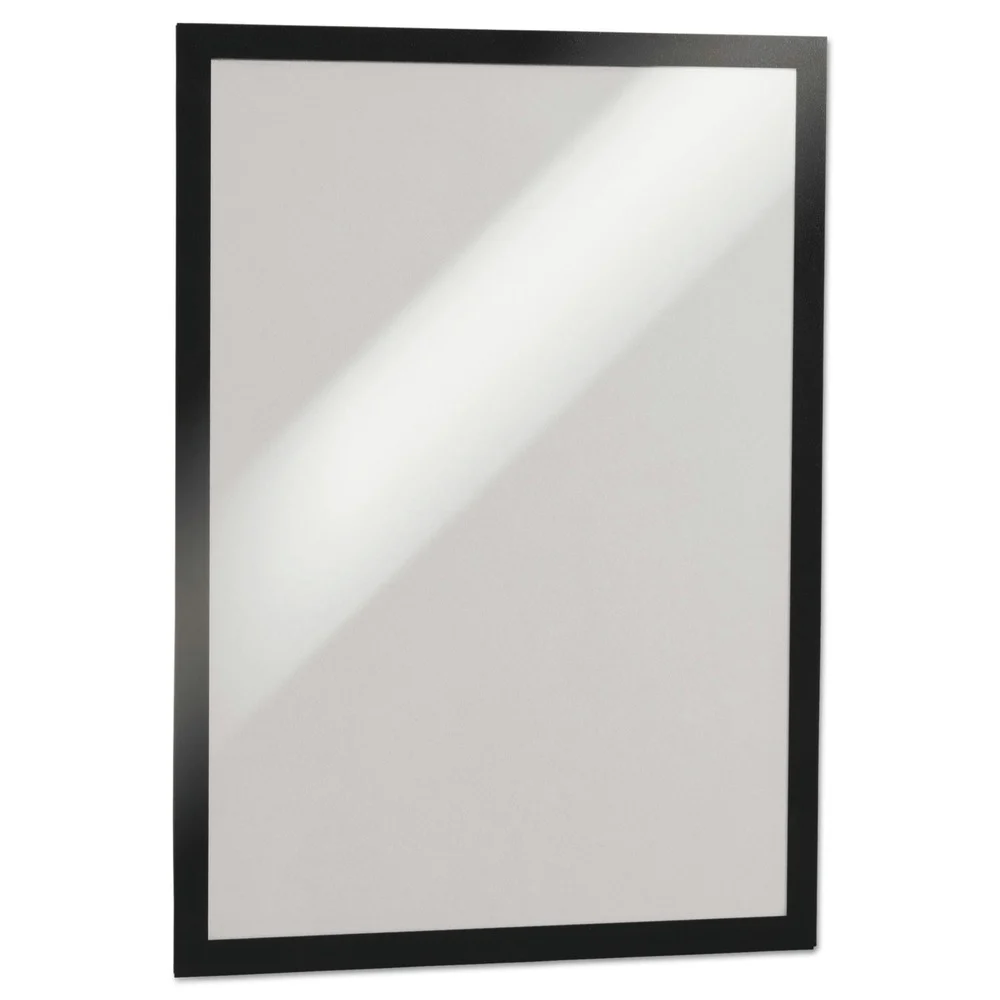 Durable DURAFRAME 11 in. x 17 in. Sign Holder - Black Frame (2/Pack)
