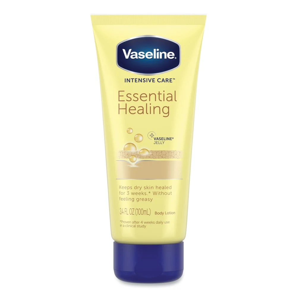 Vaseline 3.4 oz. Squeeze Tube Intensive Care Essential Healing Body Lotion (12/Carton)