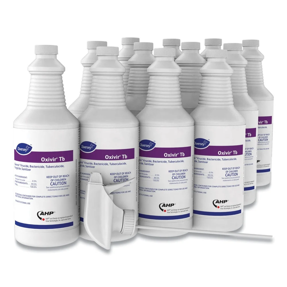 Diversey Care Oxivir TB 32 oz. Bottle One-Step Disinfectant Cleaner (12/Carton)
