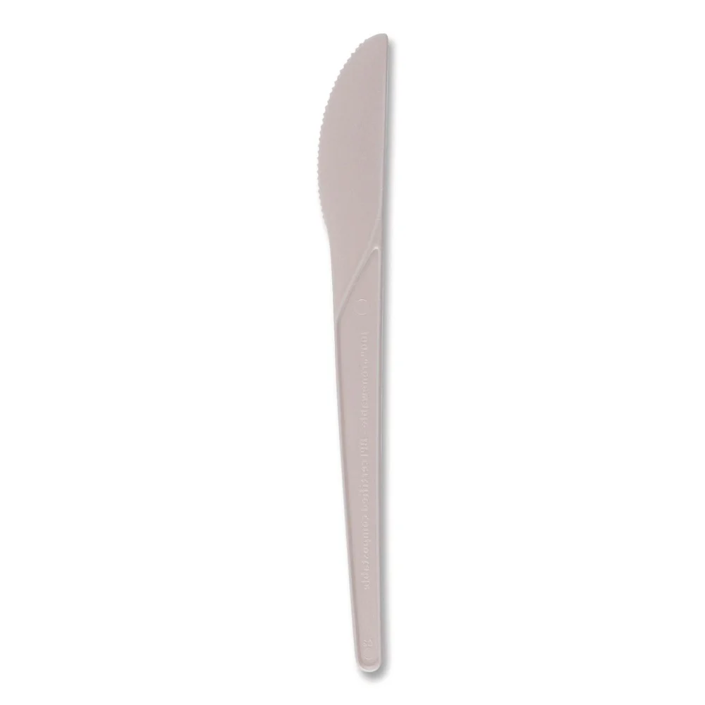 Eco-Products EP-S011 50PK, 20 PK/CT Plantware 6 in. Renewable and Compostable Knife