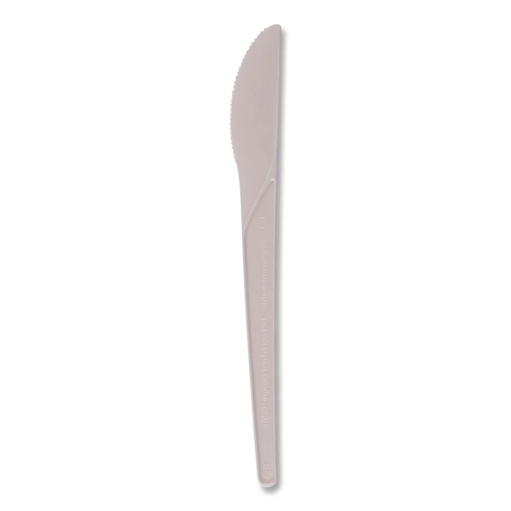 Eco-Products EP-S011-W Plantware 6 in. Knife Compostable Cutlery - White (1000/Carton)
