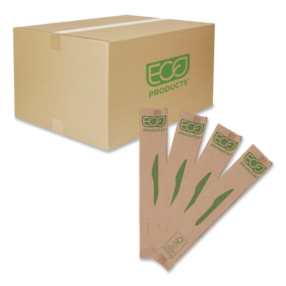 Eco-Products EP-S211-W Knife Wood Cutlery - Natural (500/Carton)