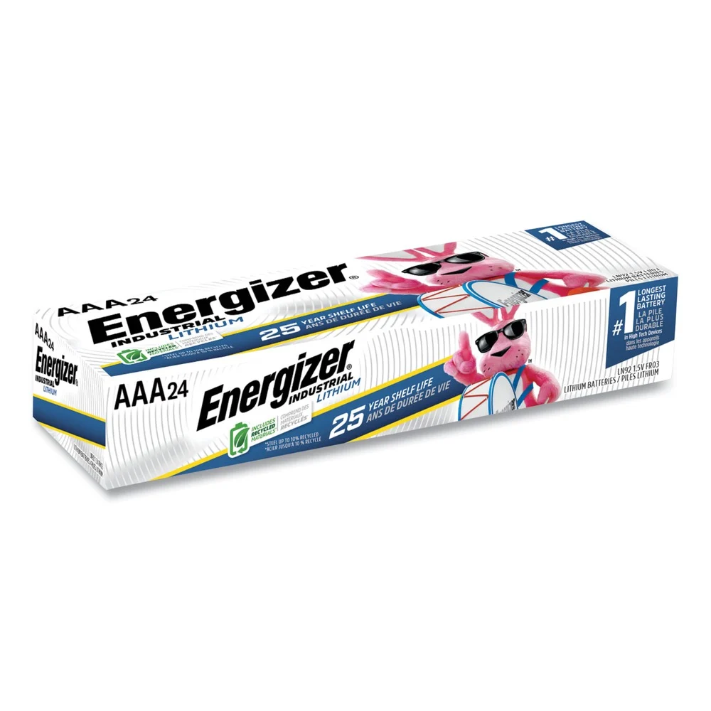 Energizer 1.5V Industrial Lithium AAA Battery (6/Box)