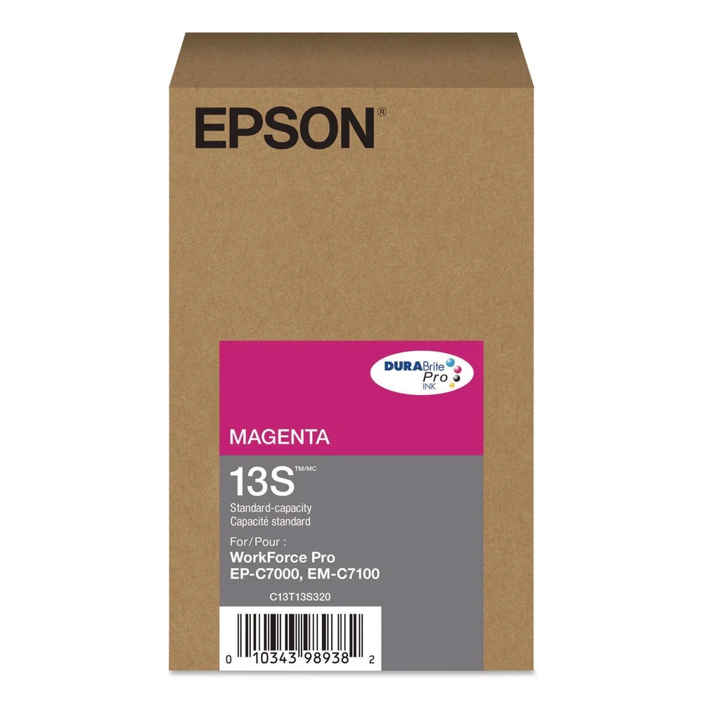 Epson (T13S) DURABrite Pro 1,700 Page-Yield Ink - Magenta