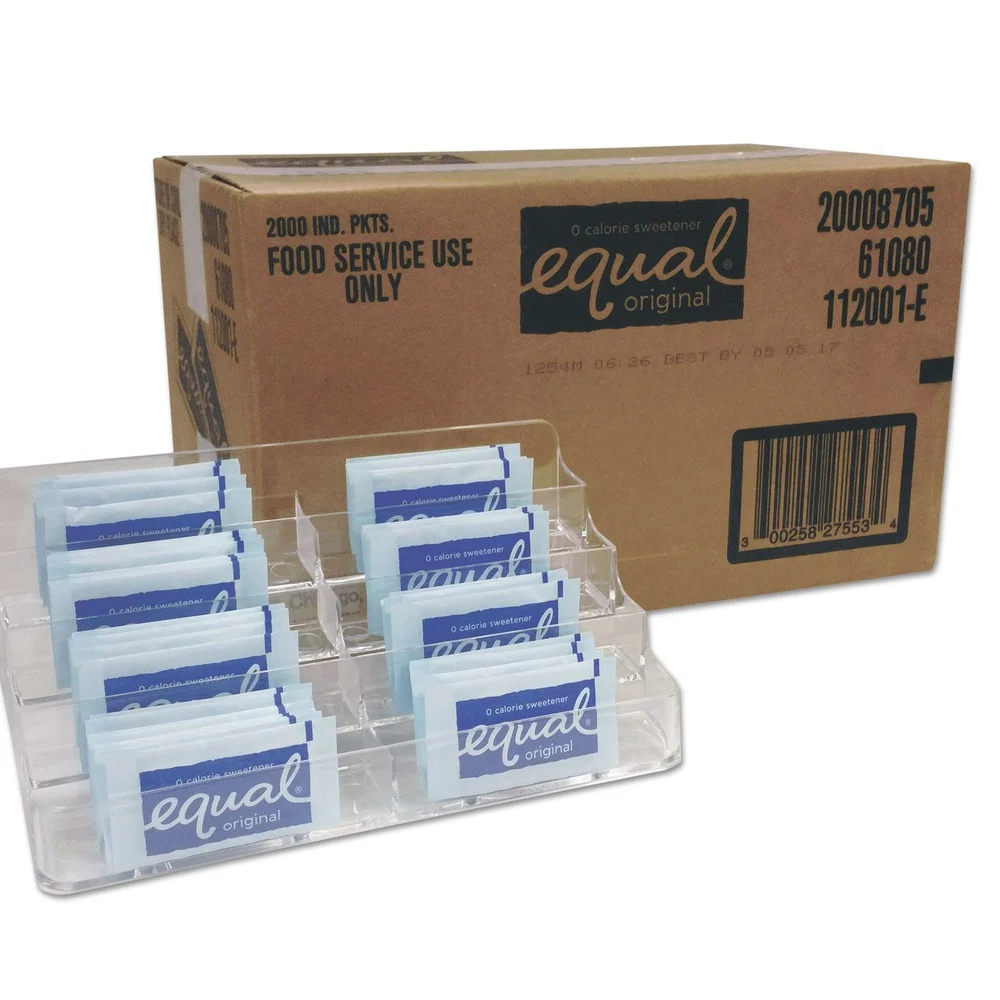 Equal 20021261 0.035 oz. Packet Zero Calorie Sweetener (2,000/Carton)