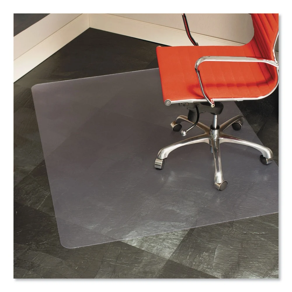 ES Robbins EverLife 46 in. x 60 in. Heavy Use Chair Mat for Hard Floors - Clear