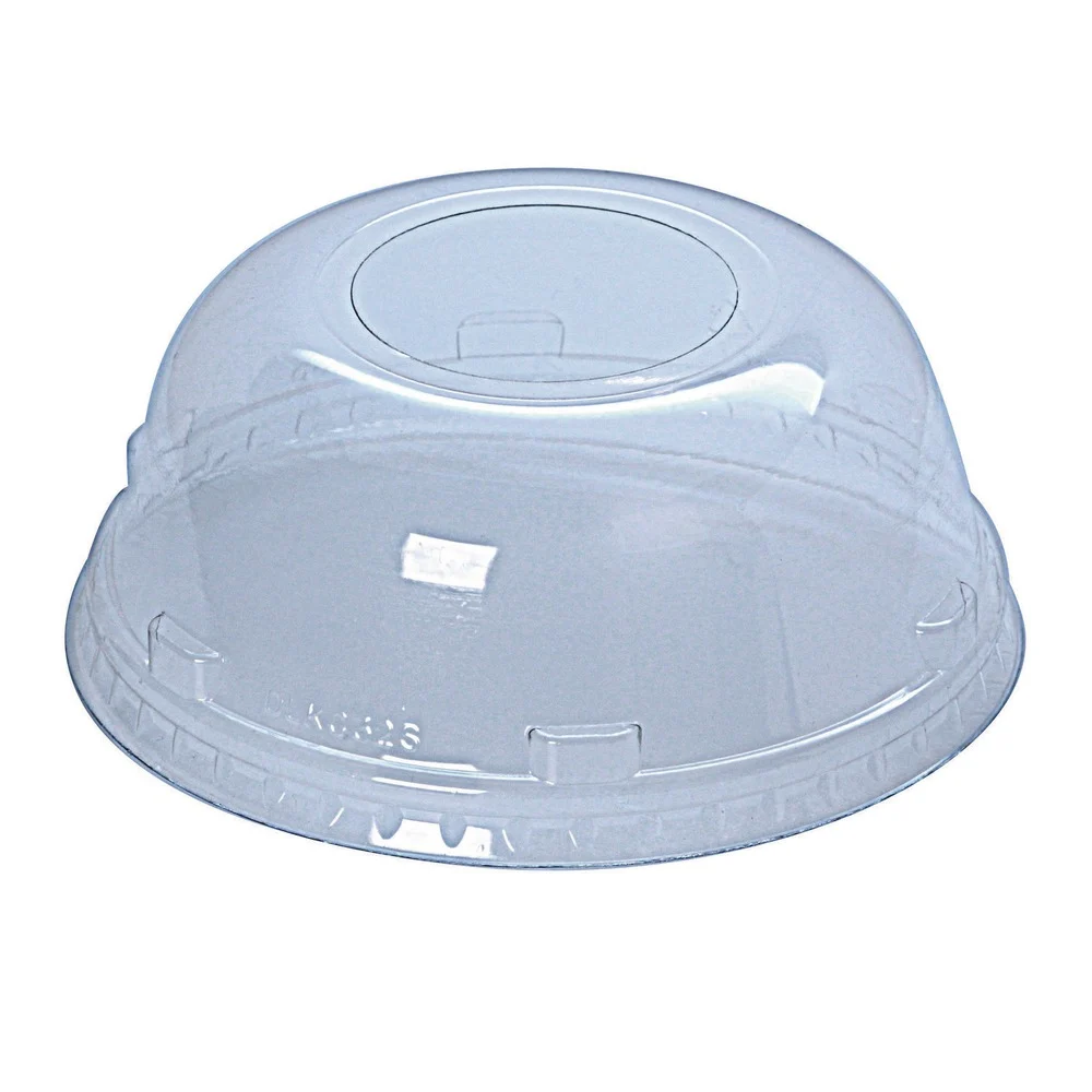 Fabri-Kal Kal-Clear/Nexclear Drink Cup Lids Fits 32 oz Cold Cups - Clear (500/Carton)