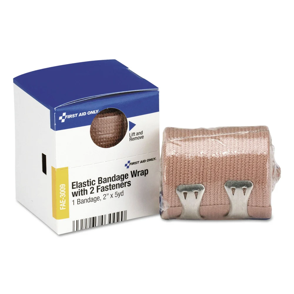 First Aid Only SmartCompliance 2 in. x 5 yards Latex-Free Elastic Bandage Wrap