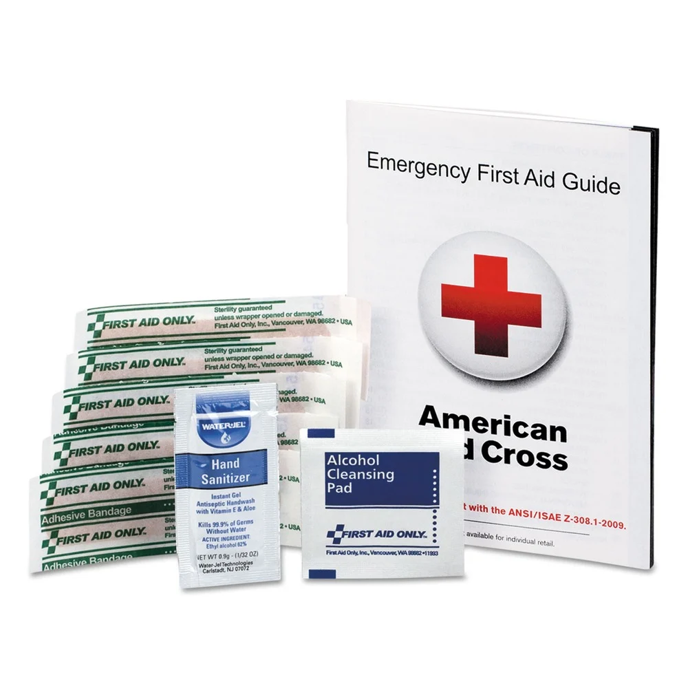 First Aid Only First Aid Guide with Supplies