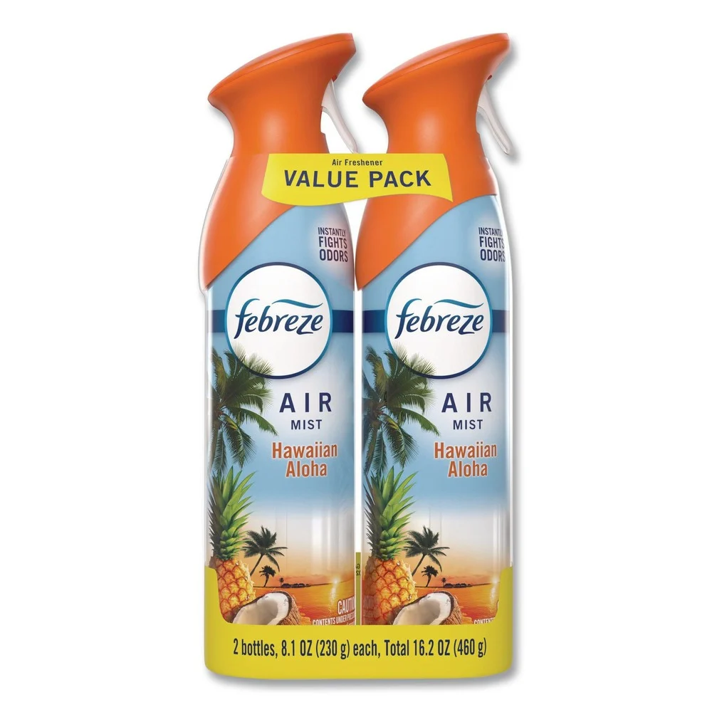 Febreze 8.1 oz AIR Aerosol Spray - Hawaiian Aloha (2/Pack)