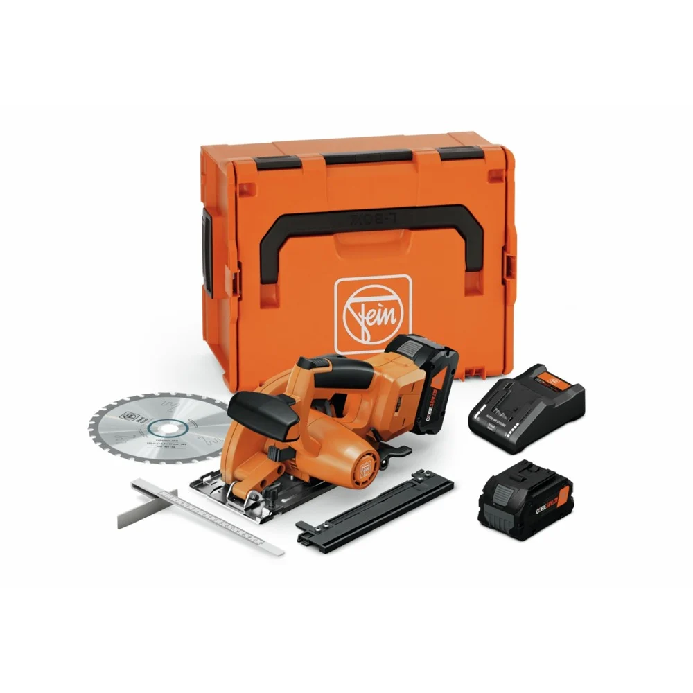 Fein 18V F-IRON Jig 26 AS Lithium-Ion Cordless Jigsaw Kit for Metal/Wood with 2 Batteries (4 Ah) - 71360562090