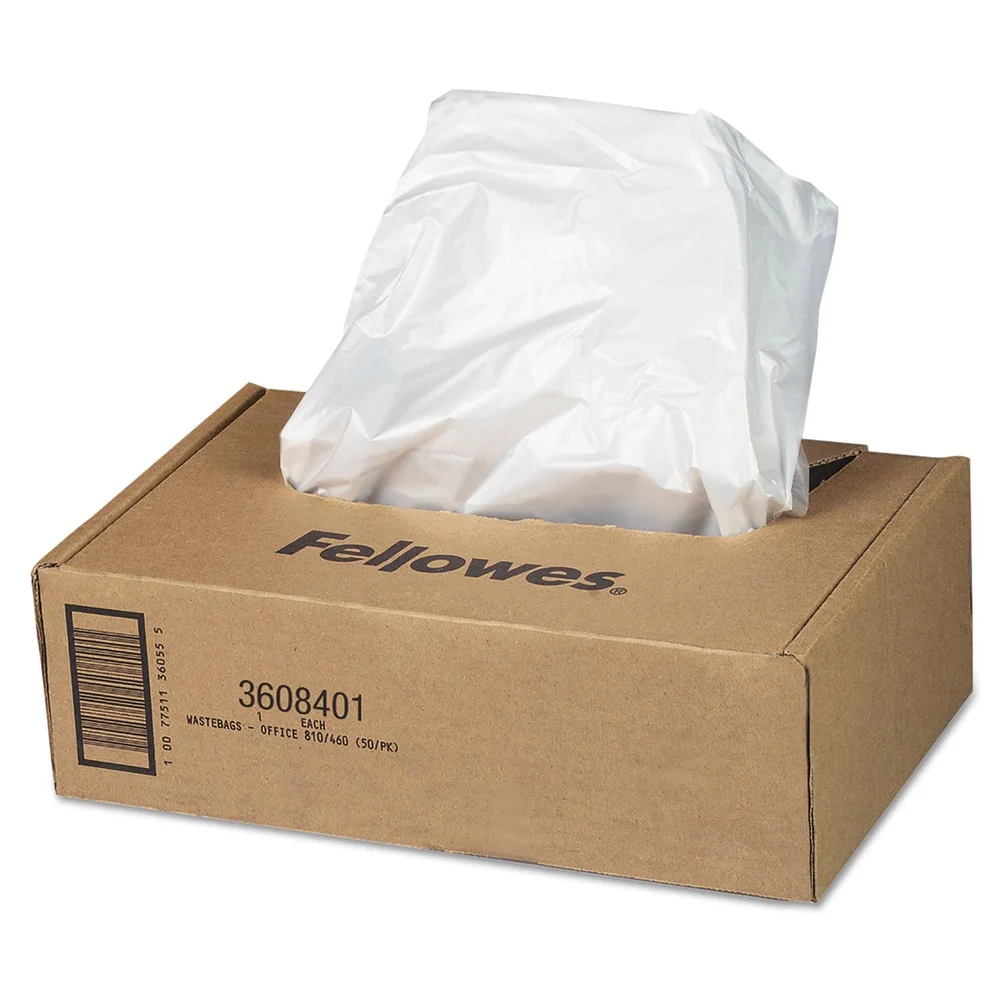Fellowes Mfg Co. 16 to 20 Gallon Capacity Shredder Waste Bags (1/Carton)