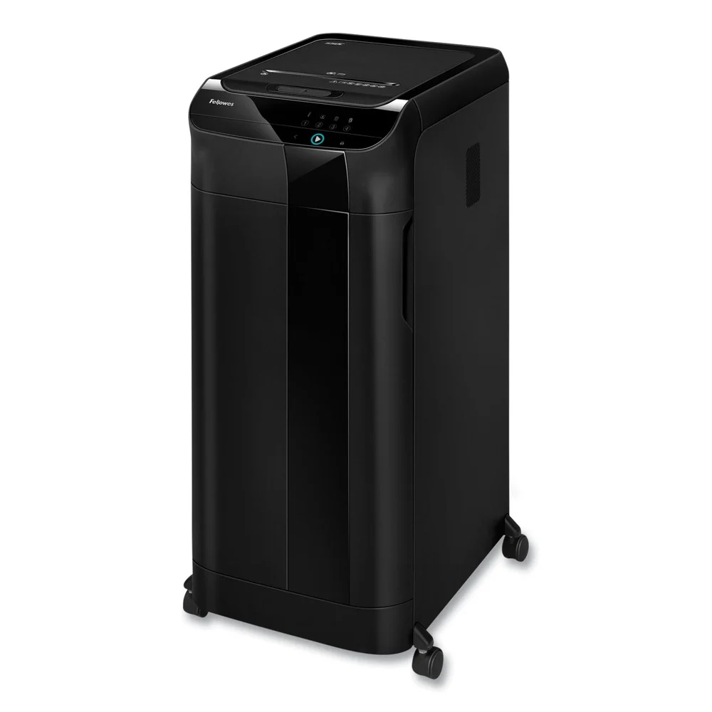 Fellowes Mfg Co. 4963001 AutoMax 550C 550 Auto/14 Manual Sheet Capacity Auto Feed Cross-Cut Shredder