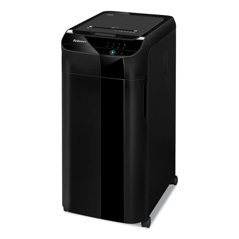 Fellowes Mfg Co. 4964001 AutoMax 350C 350 Auto/12 Manual Sheet Capacity Auto Feed Cross-Cut Shredder