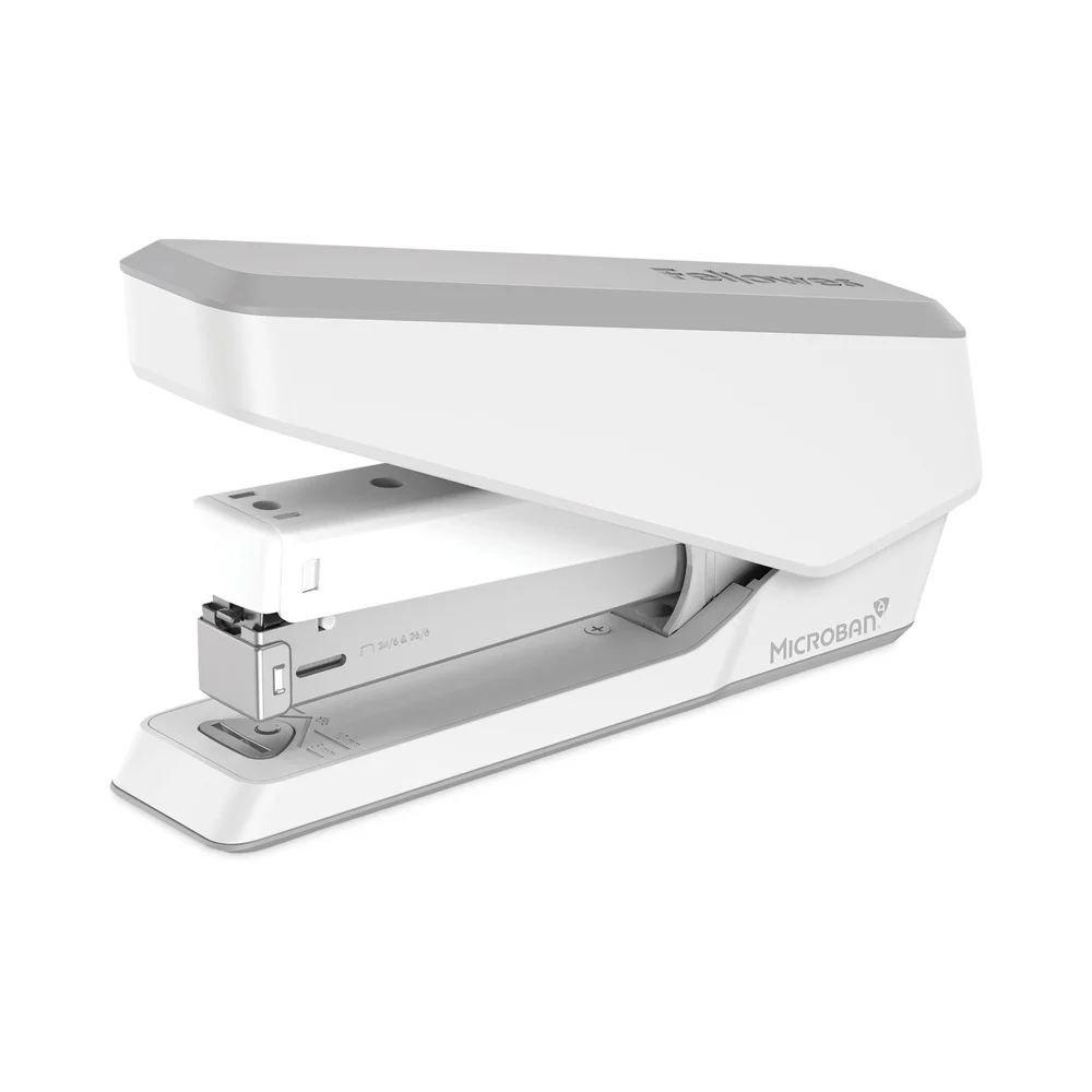 Fellowes Mfg Co. 5011601 LX850 25-Sheet Capacity EasyPress Full Strip Stapler - White