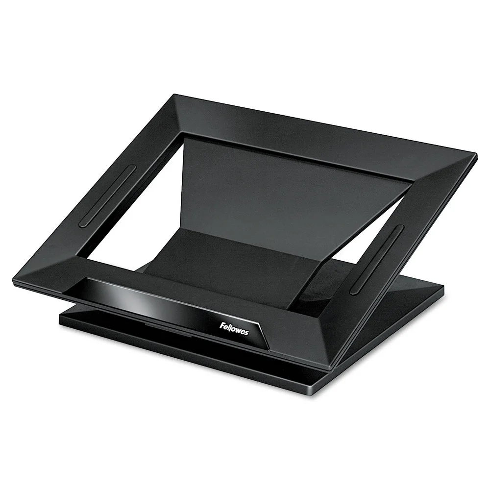 Fellowes Mfg Co. Designer Suites 13.19 in. x 11.19 in. x 4 in. Laptop Riser Supports up to 25 lbs. - Black Pearl
