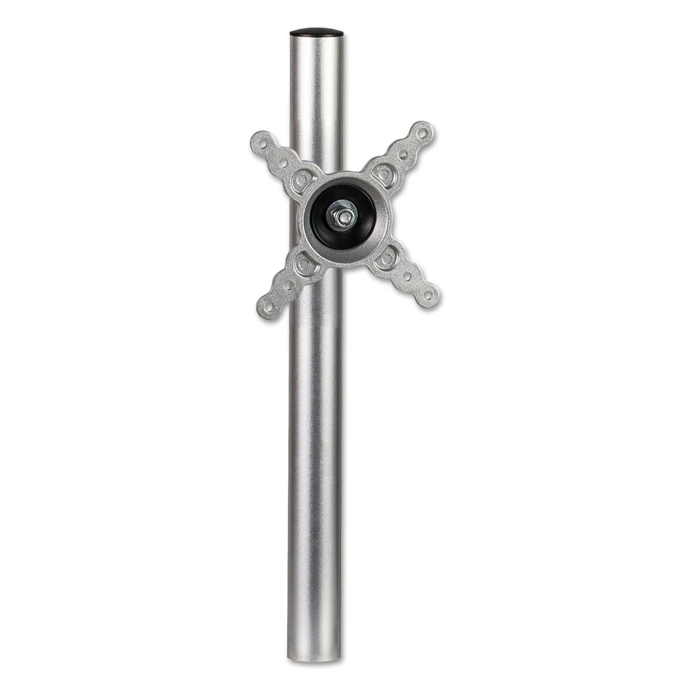 Fellowes Mfg Co. 8042801 180 Degree Rotation 180 Degree Pan Lotus Single Monitor Arm Kit for 26 in. Monitors Supports 17 lbs. - Silver