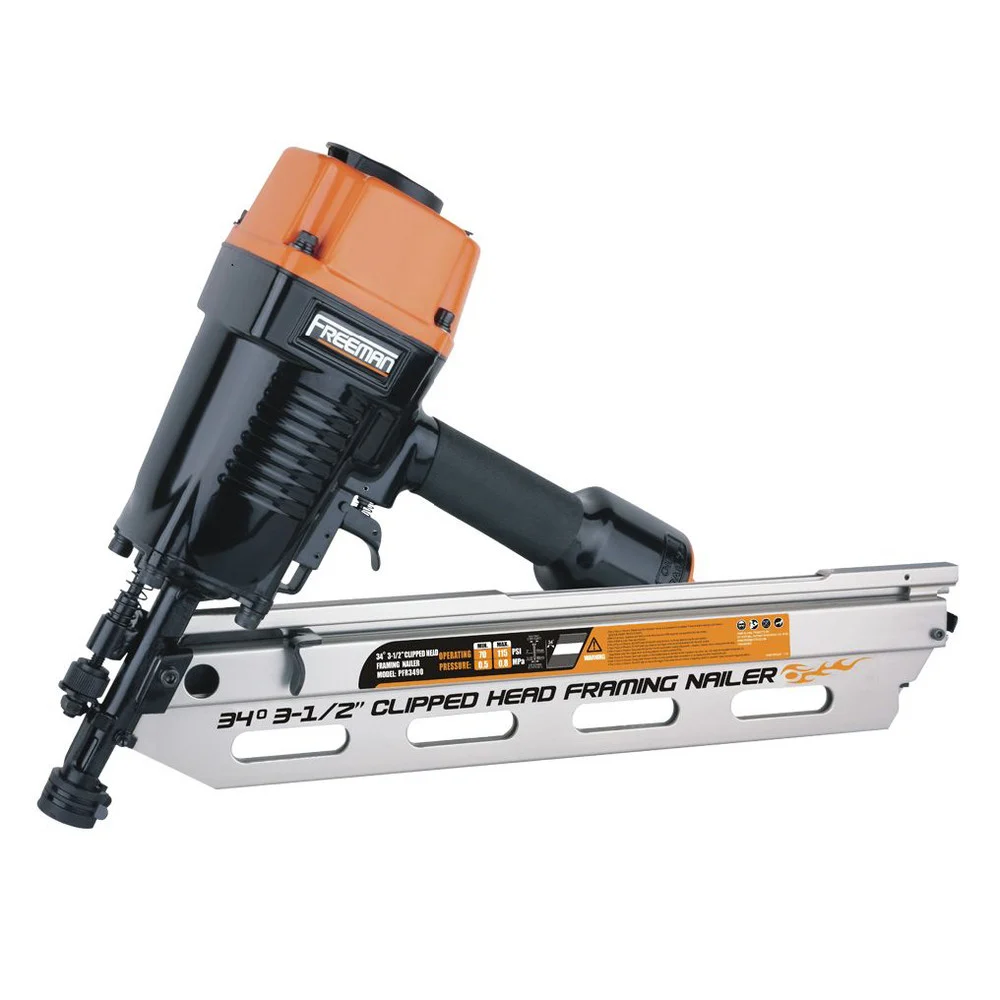 Freeman 3-1/2 in. 34 Degree Clipped Head Framing Nailer