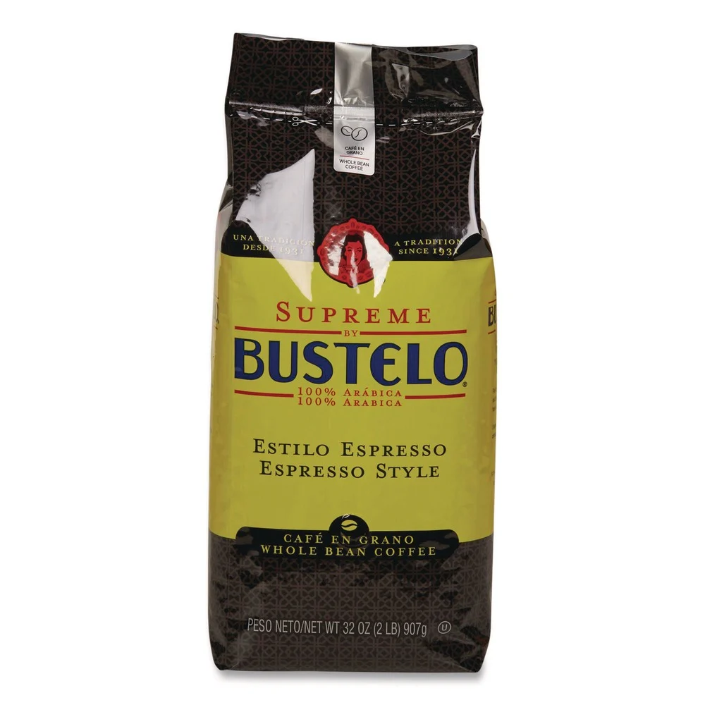 Folgers 21892EA Cafe Bustelo Whole Bean Coffee Espresso 32 oz Bag