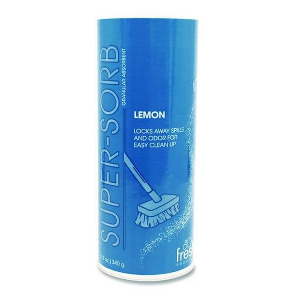 Fresh Products Super-Sorb 12 oz. Liquid Spill Absorbent - Lemon Scent