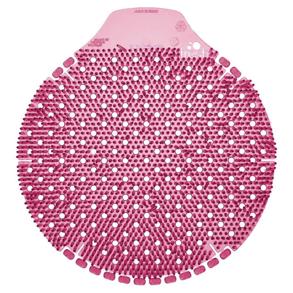 Fresh Products 0.42 oz. Tidal Wave Urinal Screen - Apple Scent, Red (6/Box)