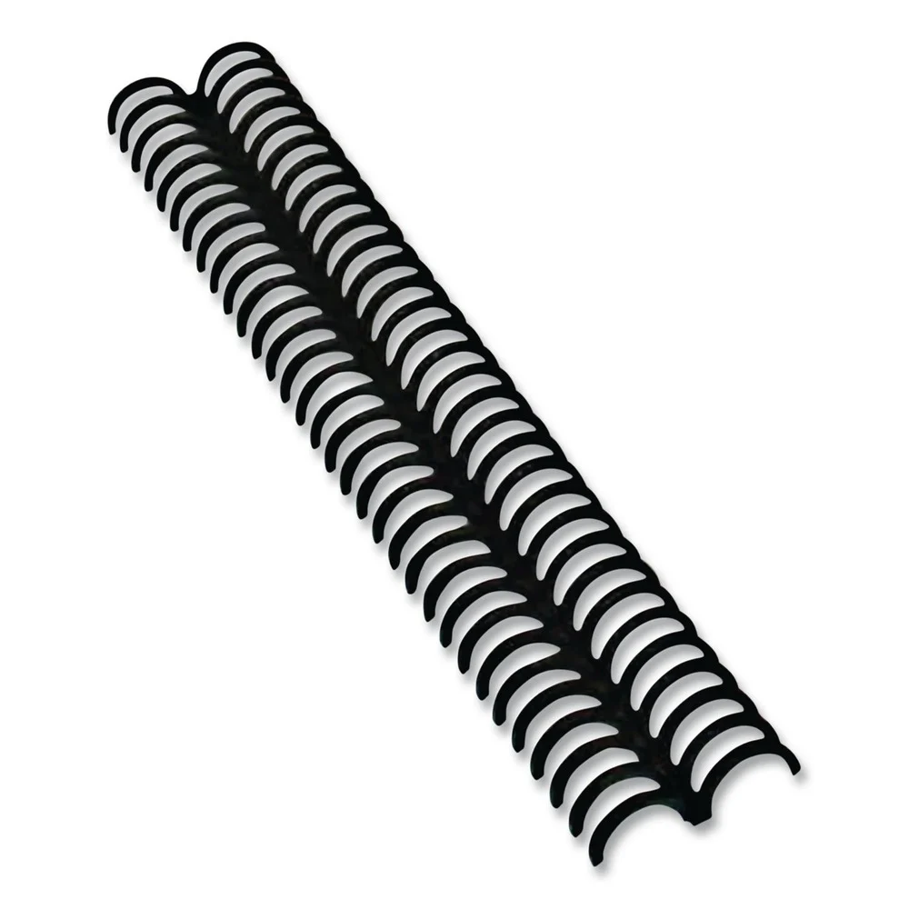 GBC 5/16 in. Diameter 45 Sheet Capacity ProClick Easy Edit Spines - Black (100/Box)