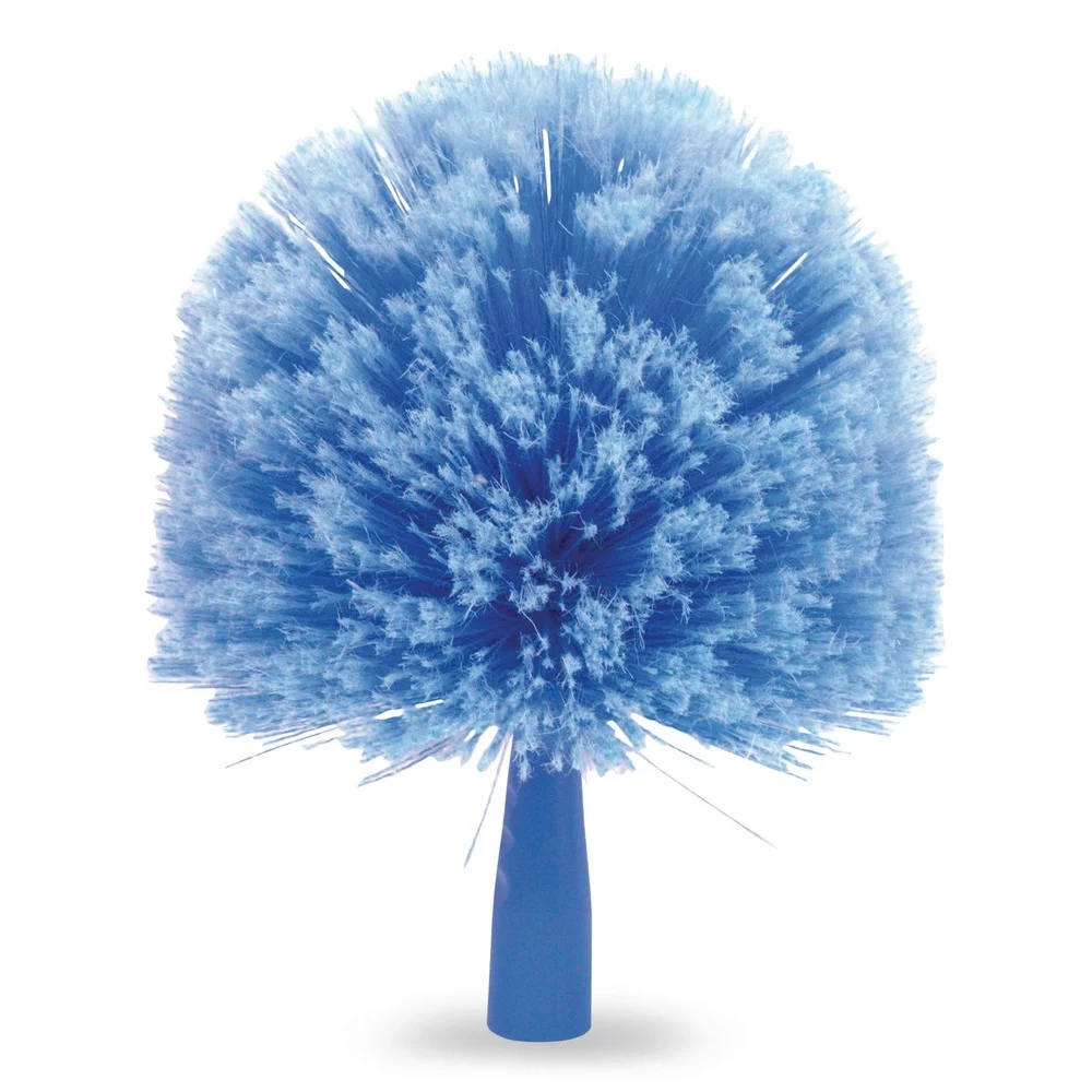 Gritt Commercial 8 in. Length Cobweb/Corner Duster Brush - Blue