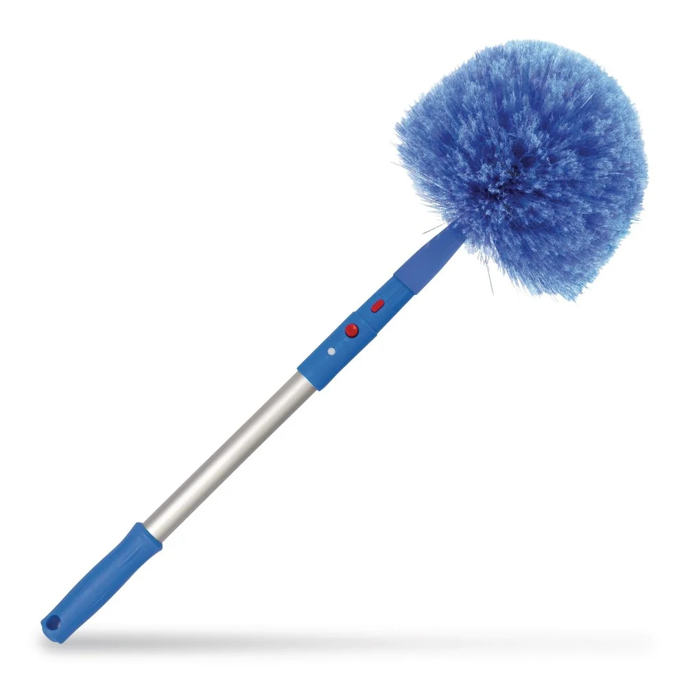 Gritt Commercial Cobweb/Corner Duster Brush with 20 in. Pole (1-Kit)