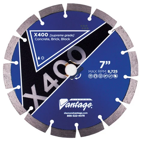 Diamond Vantage 6 x .095 x U/A General Purpose, Supreme Grade, Segmented Blade