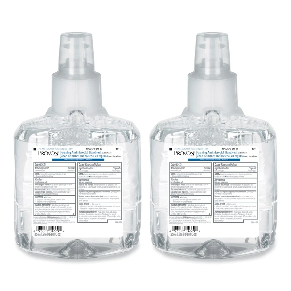 PROVON 1200 milliliter Foaming Antimicrobial Handwash with PCMX Refill - Floral Scent (2/Carton)