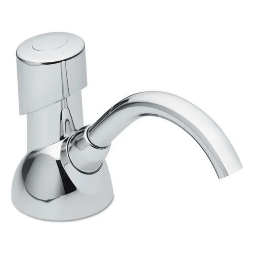 GOJO Industries 1,500 mL/2,300 mL 4.5 x 11.88 x 4.5 CX Counter Mount Foam Soap Dispenser - Chrome