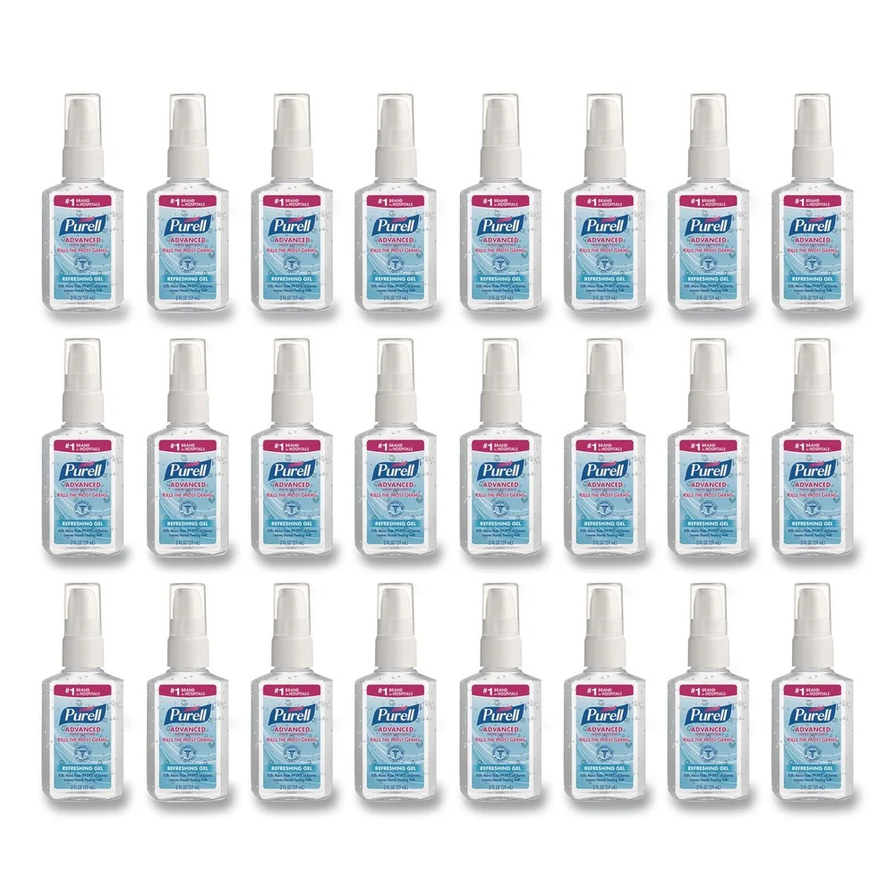 PURELL 9606-24 24/Carton 2oz Personal Pump Bottle Advanced Instant Hand Sanitizer