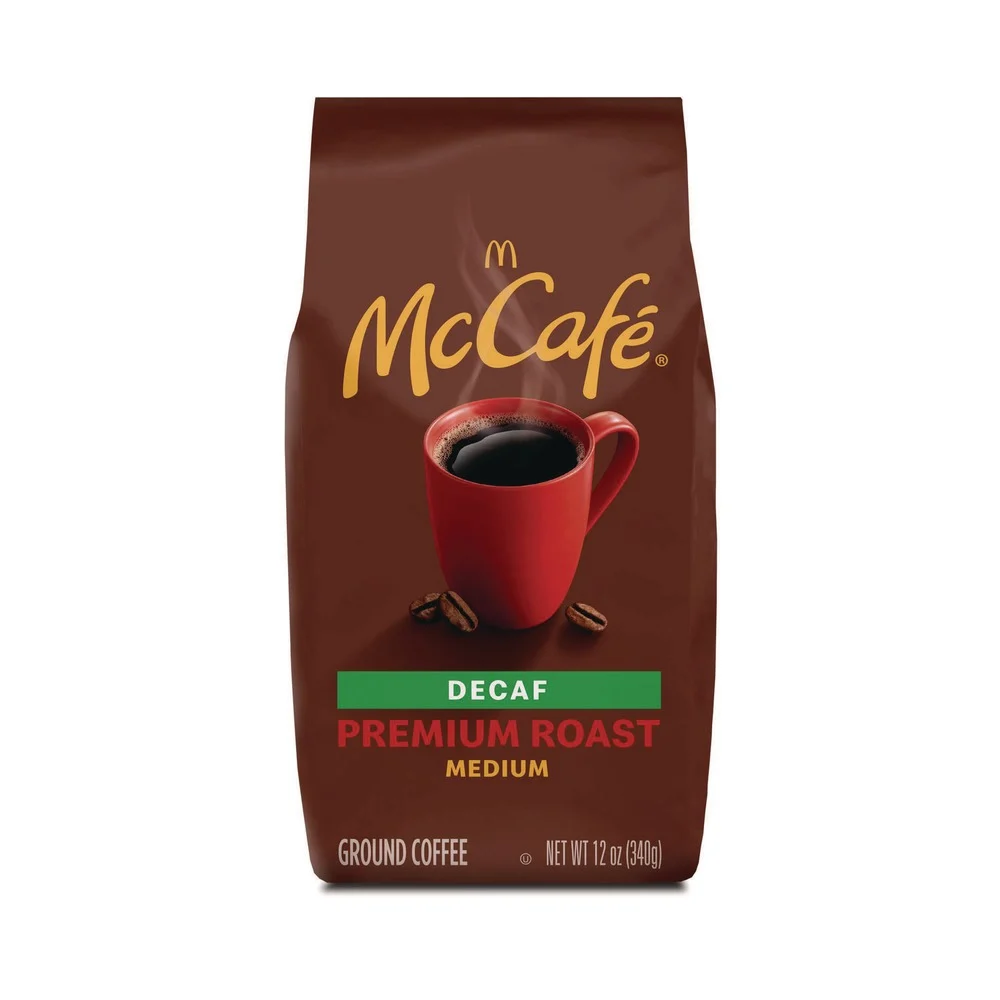 McCafe 12 oz. Bag Ground Coffee - Premium Roast Decaf