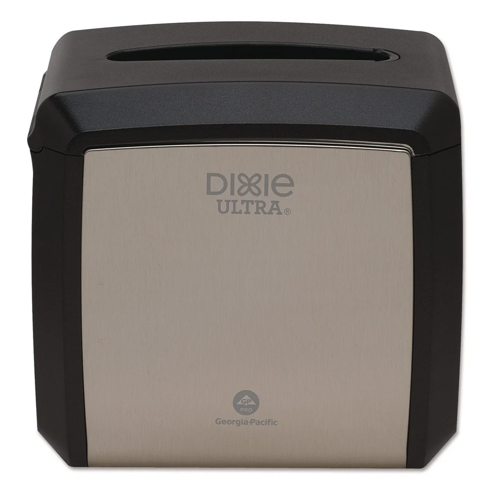 Georgia-Pacific 7.6 in. x 6.1 in. x 7.2 in. Tabletop Napkin Dispenser - Stainless (1/Carton)