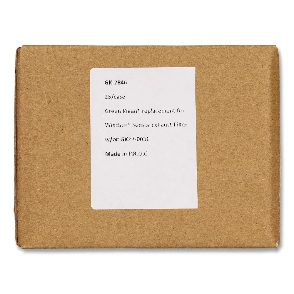 Green Klean Replacement Exhaust Filter (25/Carton)