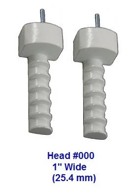Electric Motor Winding Heads #000 - 1" Wide head (three phase heads are 6-slot)
