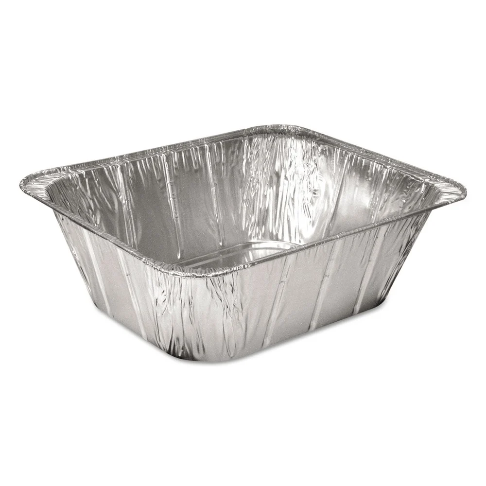 Handi-Foil 10.31 in. x 12.69 in. x 4.19 in. Aluminum Steam Table Pans (100/Carton)