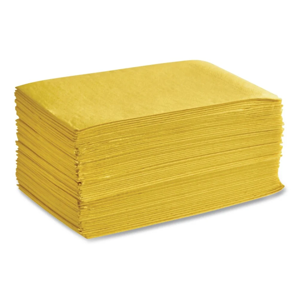 Hoffmaster 15 in. x 17 in. 2-Ply Dinner Napkins - Sun (1000/Carton)