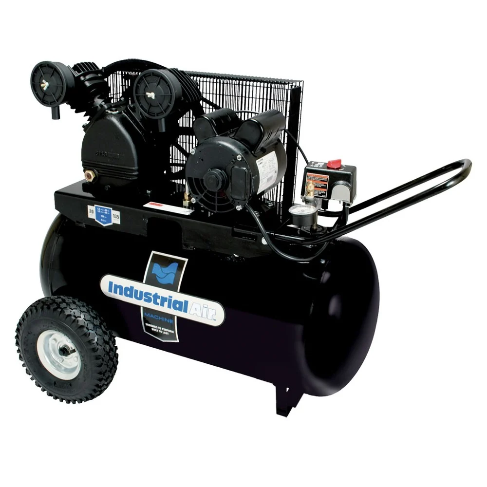 Industrial Air 1.6 HP 20 Gallon Oil-Lube Electric Wheelbarrow Air Compressor - IP1682066.MN
